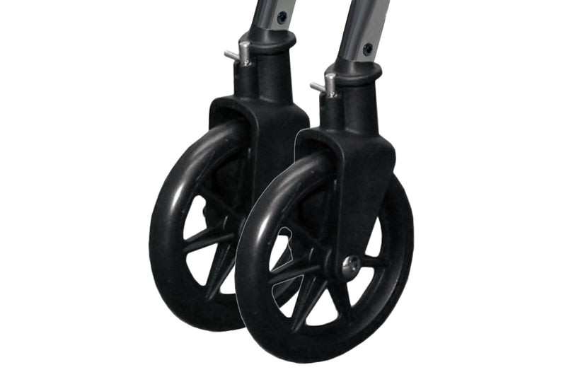 Walker Locking & Swivel Wheel Kit Combo - Set of 2